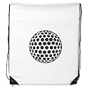 DIYthinker Golf Sport Simple Geometry Pattern Drawstring Backpack Shopping Sports Bags Gift One_Size MultiColor