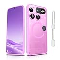 Dizn Magnetic Case for Nothing Phone (3) Case:Compatible with MagSafe,Pink