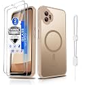 Dizn Matte Case for Samsung Galaxy XCover 7 Pro: Fit for MagSafe,Beige