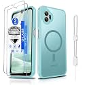 Dizn Matte Case for Samsung Galaxy XCover 7 Pro: Fit for MagSafe,Mintgreen