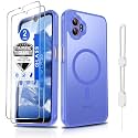 Dizn Matte Case for Samsung Galaxy XCover 7 Pro: Fit for MagSafe,SkyBlue