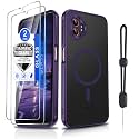 Dizn Matte Case for Samsung Galaxy XCover 7 Pro: Fit for MagSafe,Purple