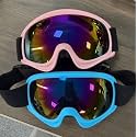 Dizywiee 2-Pack Kids Ski Goggles, Snowboard Goggles for Adult Youth Teens Boys &amp; Girls, Winter Snow Sports Goggles