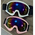 Dizywiee 2-Pack Kids Ski Goggles, Snowboard Goggles for Adult Youth Teens Boys &amp; Girls, Winter Snow Sports Goggles