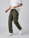 DJ STRIKE Printed Men Olive Track Pants