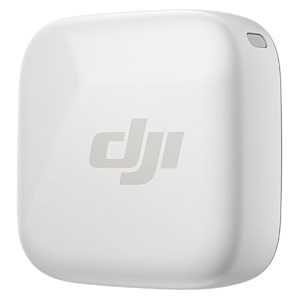 dji mic mini transmitter arctic white ultralight detail-rich audio osmoaudio noise cancelling wireless microphone for cameraiphoneandroid vlog streaming