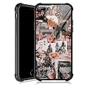 DJSOK Compatible with iPhone SE 2022/SE 2020 Case, Christmas Winter Collage001 with 4 Corners Shockproof Protection Soft Silicone TPU Bumper and Hard PC Pattern Back Case for iPhone 7/8/SE2/SE3