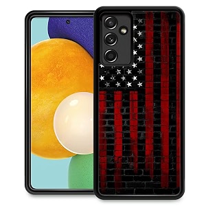 djsok compatible with samsung galaxy a14 5g caseamerican flag for girl men drop protection pattern with soft tpu bumper case for samsung galaxy a14 5g