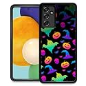DJSOK Compatible with Samsung Galaxy A14 5G Case,Ghost Pumpkin for Girl Men Drop Protection Pattern with Soft TPU Bumper Case for Samsung Galaxy A14 5G