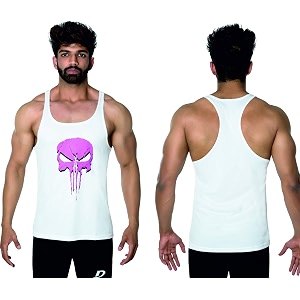 DK Active Wear Mens Solid Slim Fit