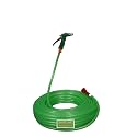 Garden Water Hose Pipe with High Pressure Lever Spray Gun &amp; Accessories &amp; Brass Nozzle For Garden/Car Washing/bike wash/pet bath (5 MTR LENGTH Hose With Spray Gun, Any ColourHose)