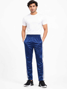 dk sport wear Men Striped Blue Track