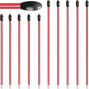 ntc resistors thermistor 10 pcs 10k ohm 100k ohm mf52b 3435 3950 temperture sensor 1 accuracy value high sensitivity for temperature measurement