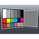 DKC-Pro 5" x 7" Set of 2 White Balance and Color Calibration Charts with 12% and 18% Gray - Pro Quality - Includes Frame Stand and User Guide