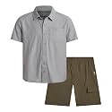 DKNY Boys Short Set 2 Piece Collared