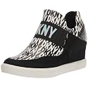 DKNY Women's Cosmos Everyday Wedge Sneaker with Logo