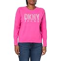 DKNY Women's Turtleneck All-Day Comfort Cropped Sportswear Sweater