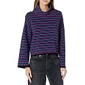 DKNY Women's Turtleneck All-Day Comfort Cropped Sportswear Sweater