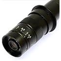 DKP Medicams Max 200X Zoom C-Mount Glass Lens Adapter F/Industry Microscope Camera Objective C-Mount Port