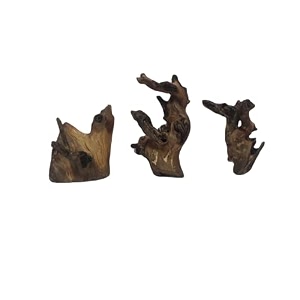 driftwood for aquarium original teak wood three piecesrandom sizes