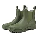 DKSUKO Women's Ankle Rain Boots, Waterproof Chelsea Short Garden Shoes