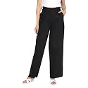 DL Woman Grey Solid Mid-Rise Trousers
