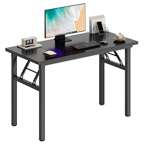 DlandHome 39.4 Inch Small Folding Computer Desk