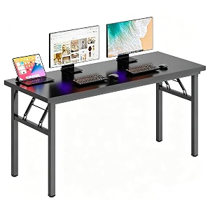 DlandHome 62 Inch Large Folding Computer Desk