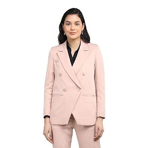 dlanxa women office wear double breasted formal blazer