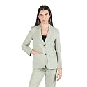 DLANXA Women Office Wear Single Breasted Formal Blazer