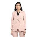 DLANXA Women Office Wear Double Breasted Formal Blazer