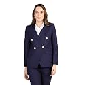 DLANXA Women Office Wear Double Breasted Formal Blazer