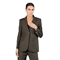 DLANXA Women Full Sleeves Office Wear Formal Blazer