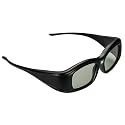 DLP 3D Glasses for All Brands of DLP Full HD 3D Projectors | Active Shutter Eyewear for Side by Side &amp; Over Under 3D Videos | Not for Red Cyan, 3D Ready Projectors or 3D TVs | Pack of 2