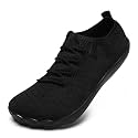 DLWKIPV Mens Barefoot Shoes Wide Toe Box Zero Drop Non Slip Sports Running Walking Athletic Footwear Workout Trail Grounding Lightweight Outdoor Casual Fashion Sneakers