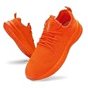 DLWKIPV Mens Walking Running Shoes Slip On Anthletic Workout Sneakers Sport Lace Up Casual Work Gym Outdoors Lightweight Breathable Knitted Mesh