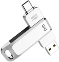 DM PD168 512GB USB3.1 Type C High Speed Metal Pendrive For PC, Laptop, MacBook 512 GB OTG Drive Compatible with Tablet, Desktop Computer, Tablet, Netbook, Mobile, Audio Player, Television USB 3.1 Metal Case