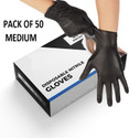DM SPECIALLY FOR SPECIALIST Black Nitrile Gloves