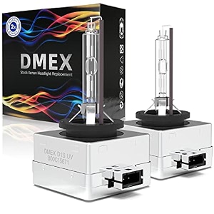 dmex d1s xenon hid headlight bulbs 4300k warm white 35w 66144 66140 85140 85415 replacement - pack of 2
