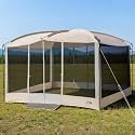 DMH OUTDOORS Screen House Tent 13x9 FT with Netting Mesh & 2 Magnetic Doors