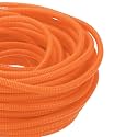 DMiotech 100ft Wire Loom Split Tubing 3/8 Inch(9.5mm) ID Orange