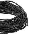 DMiotech 100ft Wire Loom Split Tubing 1/4 Inch(6.5 mm) ID Black