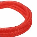 DMiotech 100ft Wire Loom Split Tubing 5/8 Inch(15.9mm) ID Red