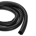 DMiotech 10ft Wire Loom Split Tubing 1 1/2 Inch(38 mm) ID Black