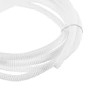 DMiotech 10ft Wire Loom Split Tubing 1/4 Inch(6.5 mm) ID White