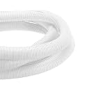 DMiotech 20ft Wire Loom Split Tubing 2 Inch(50.8mm) ID White