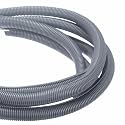 DMiotech 20ft Wire Loom Split Tubing 1 1/4 Inch(31.8mm) ID Gray