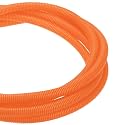 DMiotech 20ft Wire Loom Split Tubing 5/8 Inch(15.9mm) ID Orange