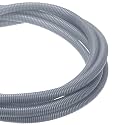 DMiotech 20ft Wire Loom Split Tubing 5/8 Inch(15.9mm) ID Gray