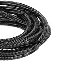 DMiotech 20ft Wire Loom Split Tubing 5/8 Inch(16 mm) ID Black